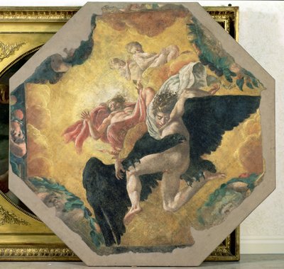 Rape of Ganymede by Lelio Orsi da Novellara